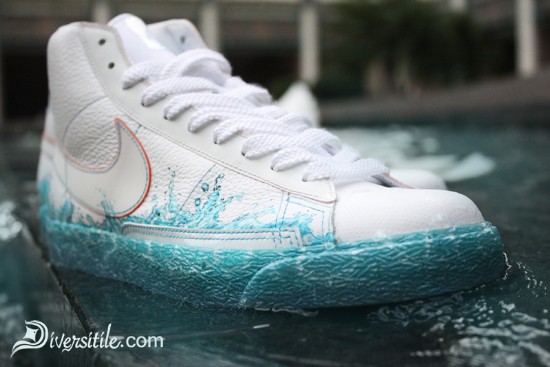 Walking on Water 2.0 Custom Nike Blazer