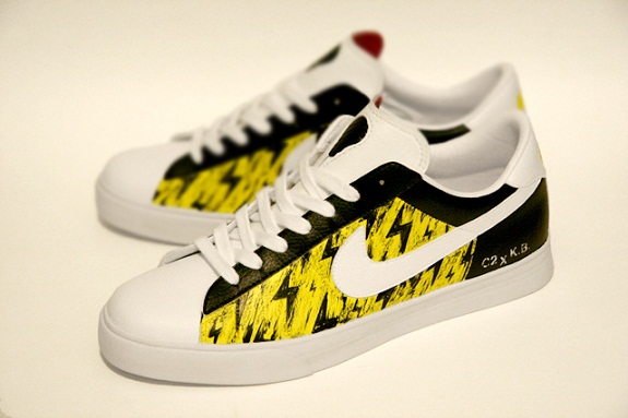 C2 Customs TerriblyClever.com Nike Sneakers