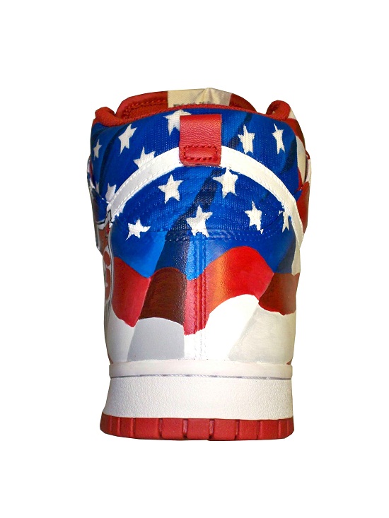 Captain America Team USA Soccer Dunk by Sole Junkie