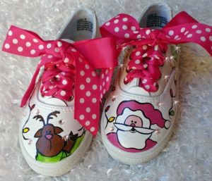 santa-claus-reindeer-painted-womens-shoes