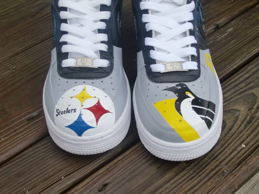 Pittsburgh Steelers Custom Shoes: Nike 