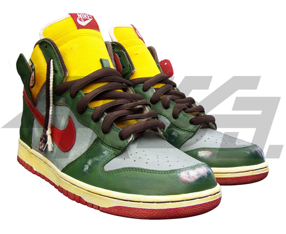 Cataract Easy to understand Cleanly Boba Fett of Star Wars Custom Nike Dunk Shoes by ChrisCo