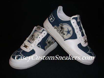 Dallas Cowboys Custom Shoes: Nike Air 