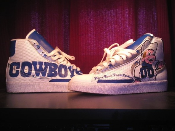 Dallas Cowboys Custom Shoes: Nike Air 