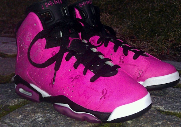 jordan breast cancer shoes