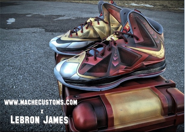 Lebron James Iron Man Shoes