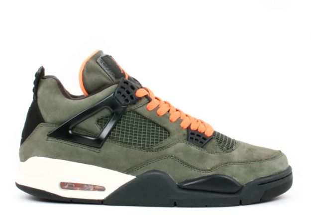 air-jordan-4-iv-undftd-undefeated-olive-oiled-suede-flight-satin-1