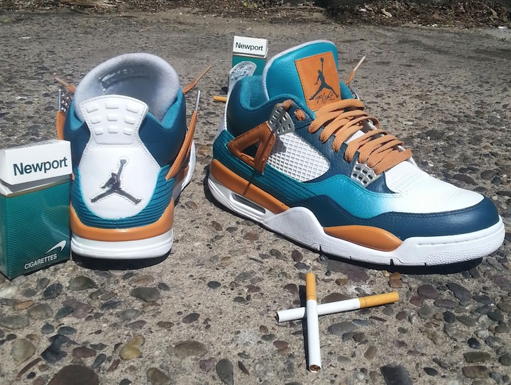 Newport cigarettes Air Jordan Shoes