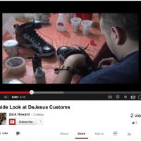 Inside Look at @DeJesusCustom Sneakers Video