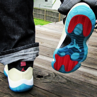 Air Jordan XI low “CRÈME” Custom by @CaliKidDrew