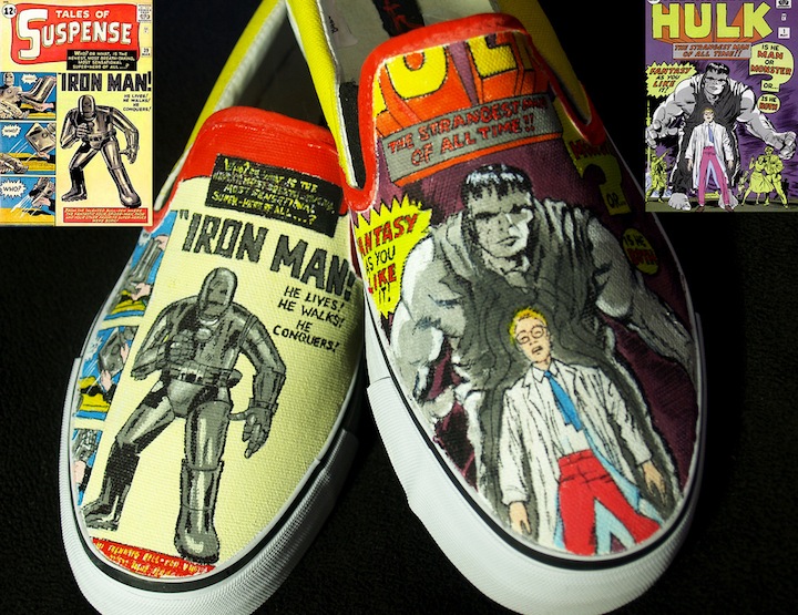 Arth Akal Iron Man Custom Shoes
