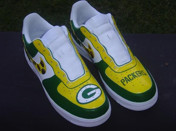 Green Bay Packers Custom Shoes: Nikes, Vans, and more